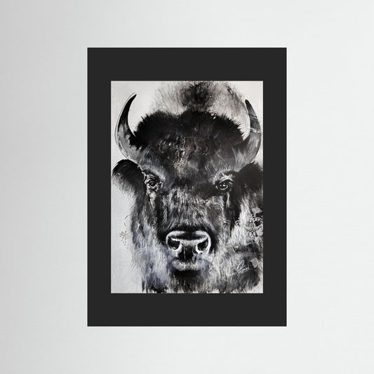 Fine Art Paper Print - Puissance Sacré / Sacred Power B&W