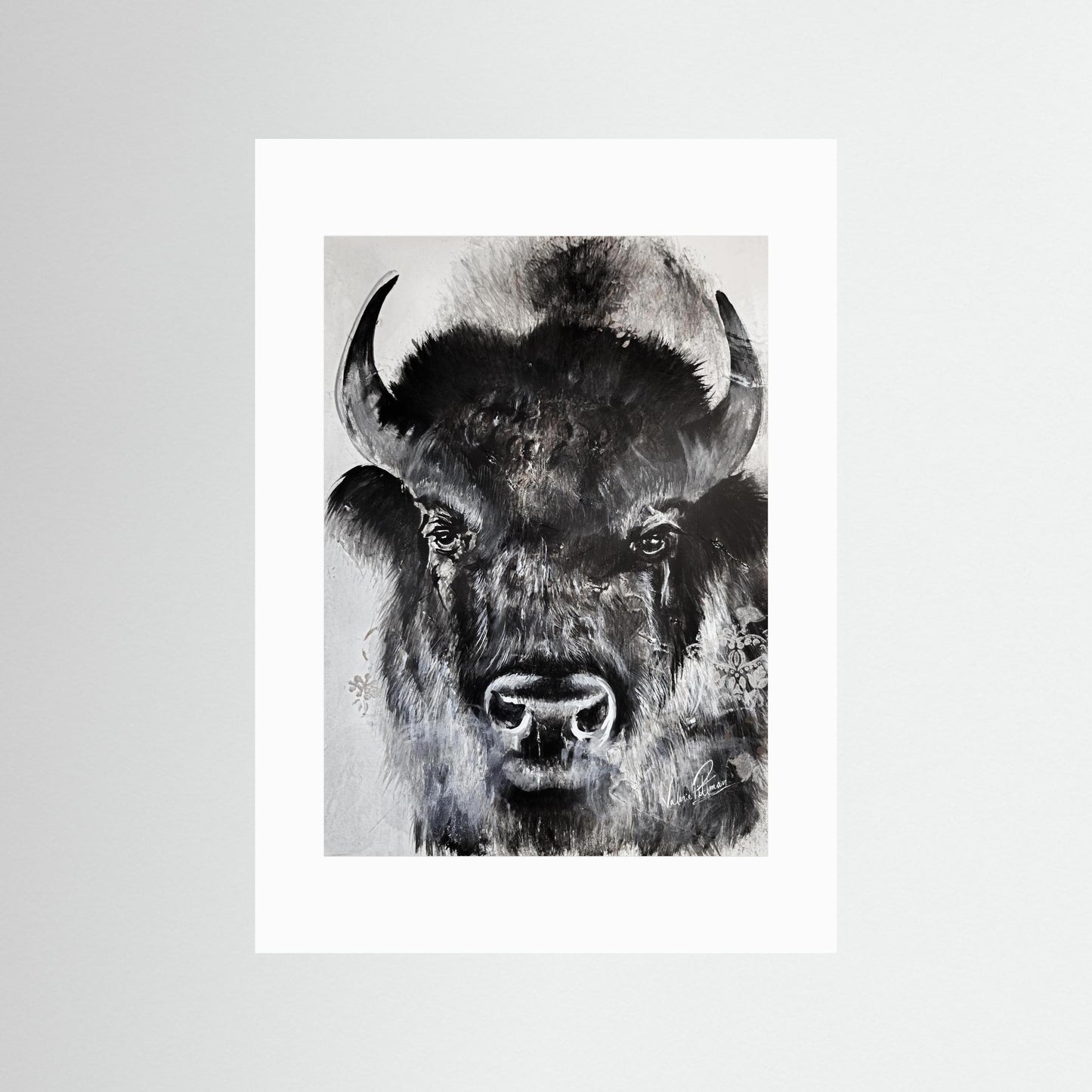 Fine Art Paper Print - Puissance Sacré / Sacred Power B&W