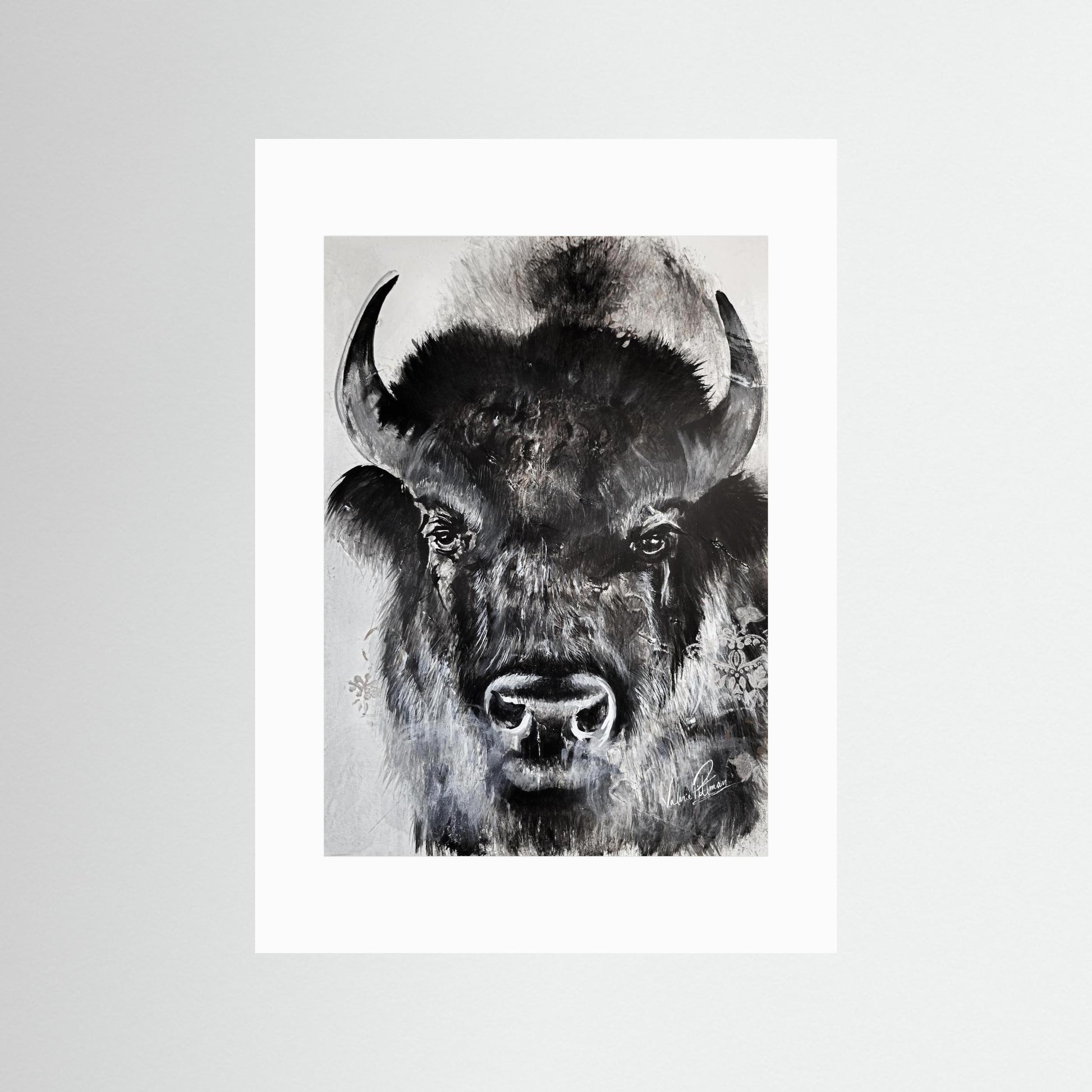 Fine Art Paper Print - Puissance Sacré / Sacred Power B&W