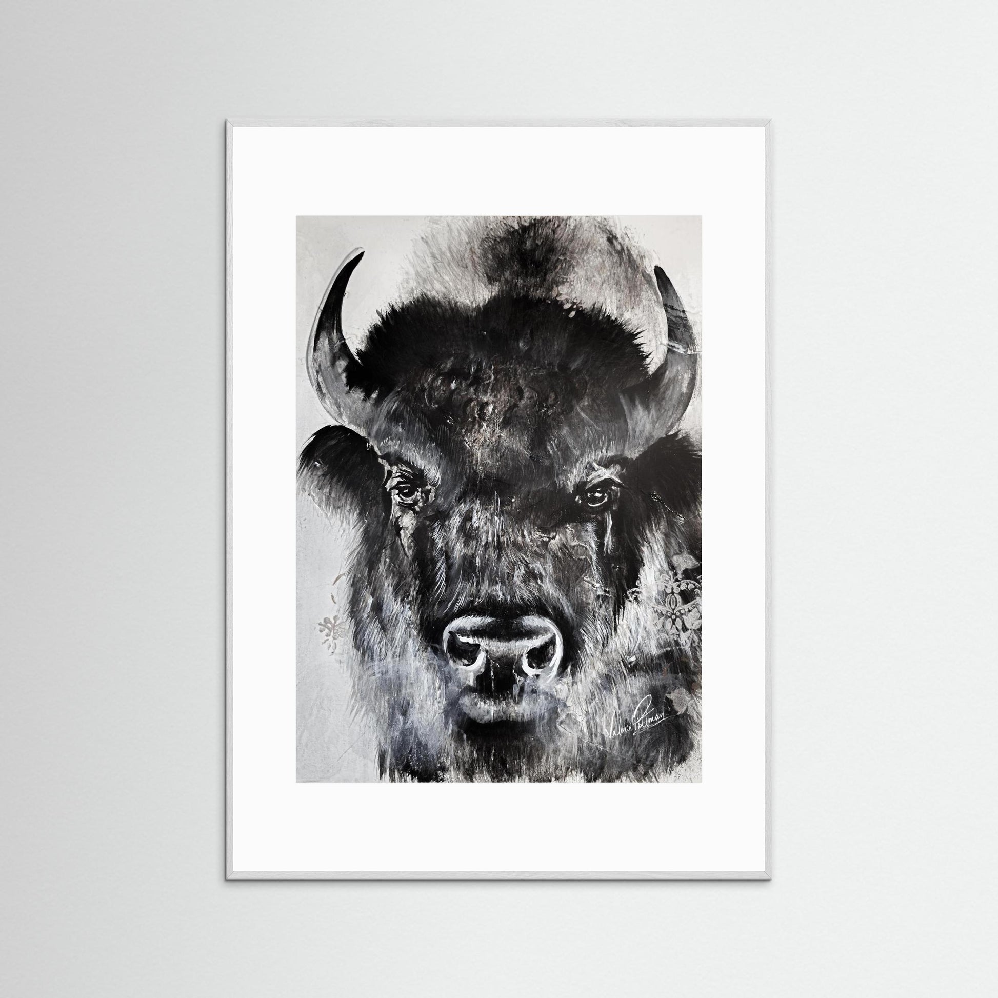 Fine Art Paper Print - Puissance Sacré / Sacred Power B&W