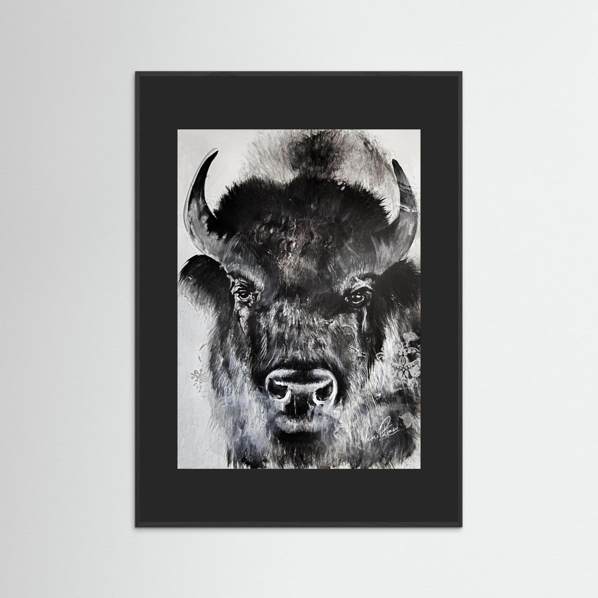 Fine Art Paper Print - Puissance Sacré / Sacred Power B&W
