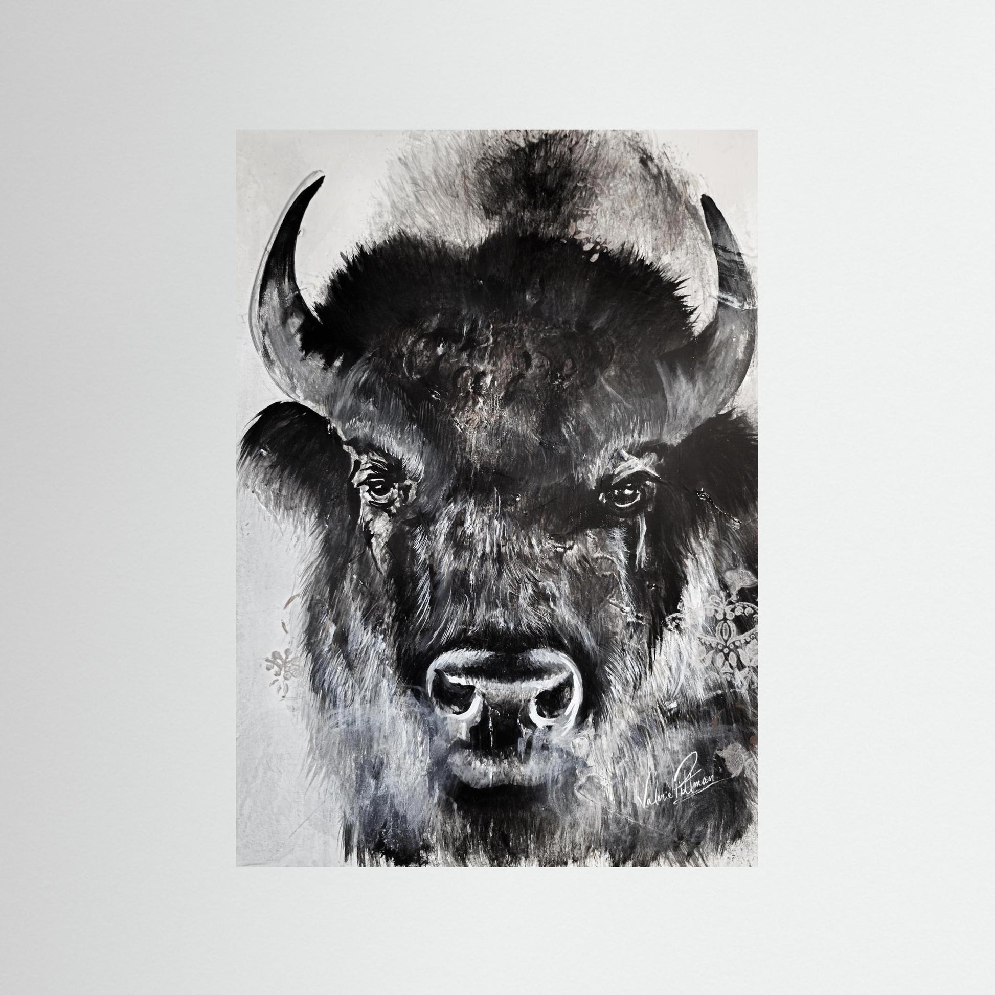 Fine Art Paper Print - Puissance Sacré / Sacred Power B&W