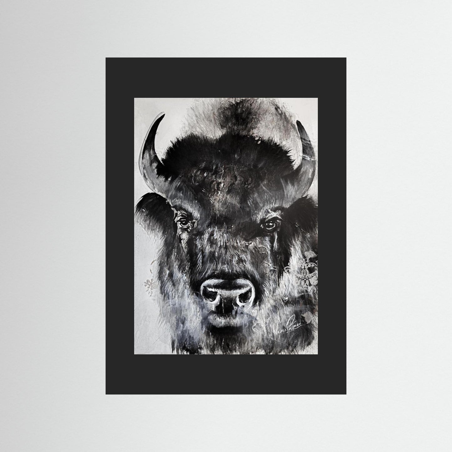 Fine Art Paper Print - Puissance Sacré / Sacred Power B&W