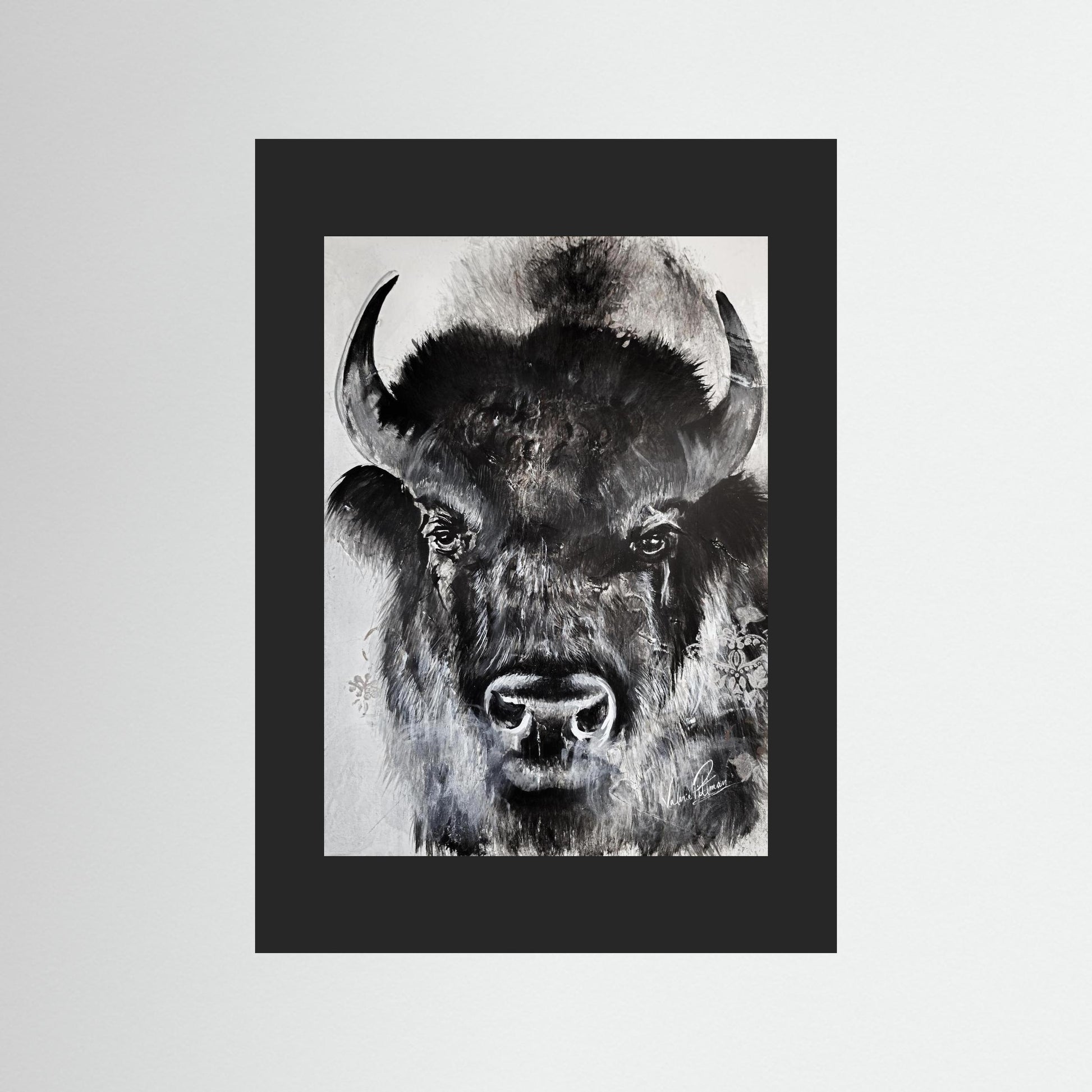 Fine Art Paper Print - Puissance Sacré / Sacred Power B&W