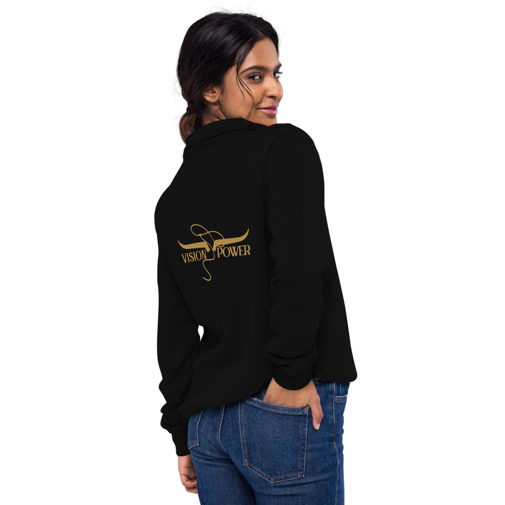 Unisex fleece pullover