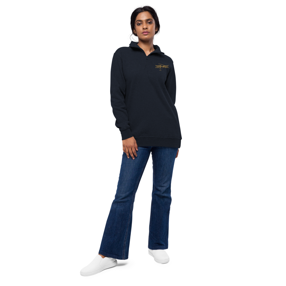 Unisex fleece pullover