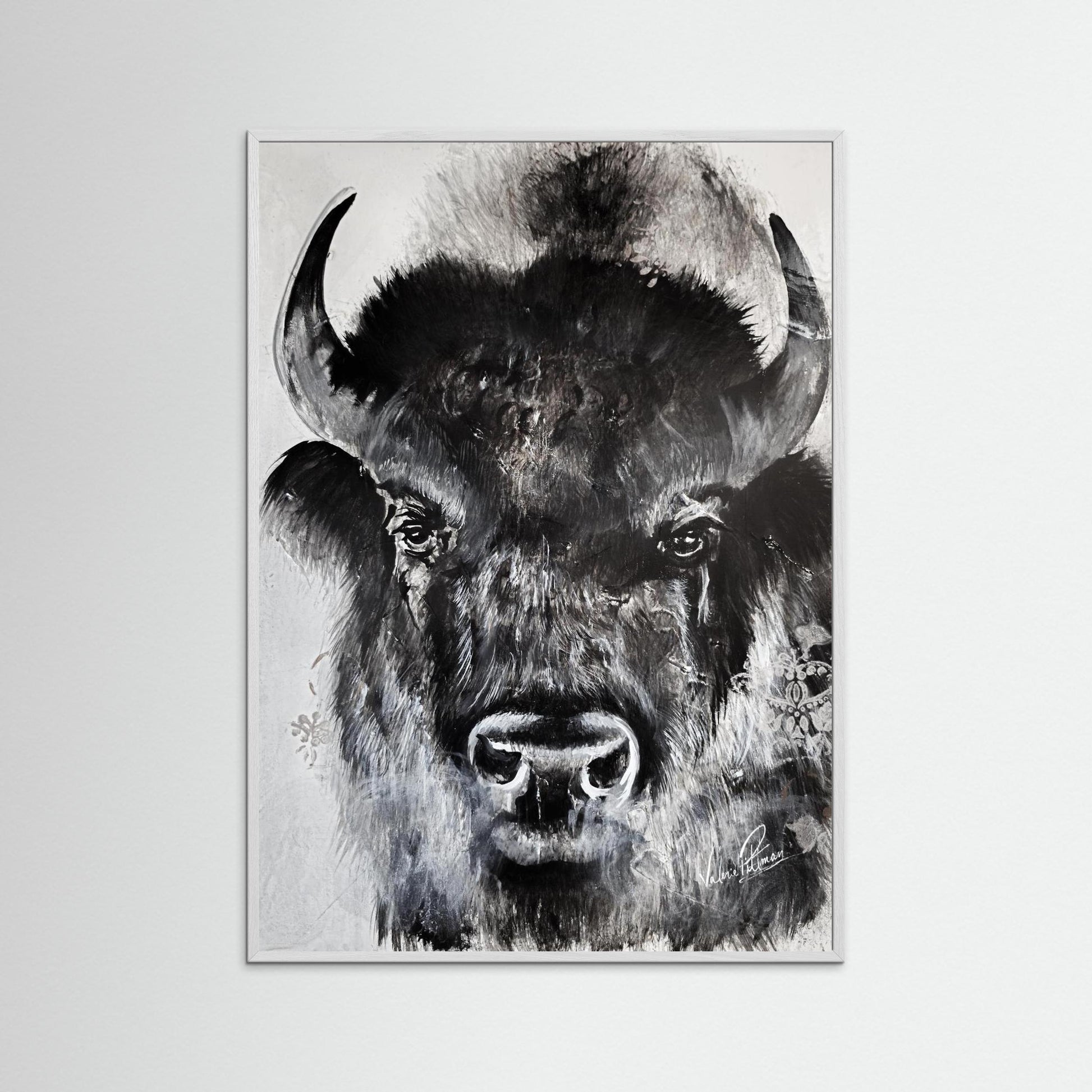 Fine Art Paper Print - Puissance Sacré / Sacred Power B&W
