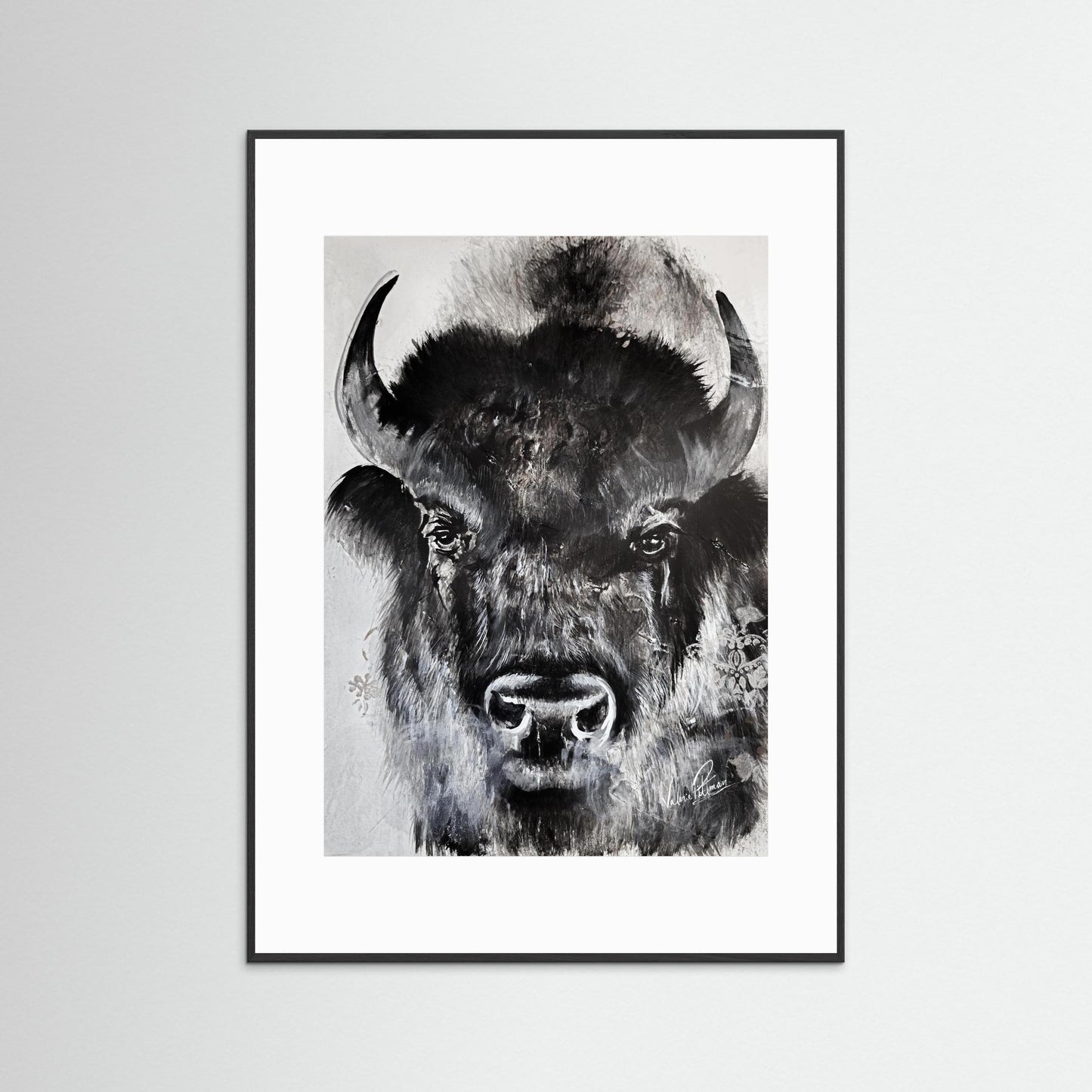 Fine Art Paper Print - Puissance Sacré / Sacred Power B&W