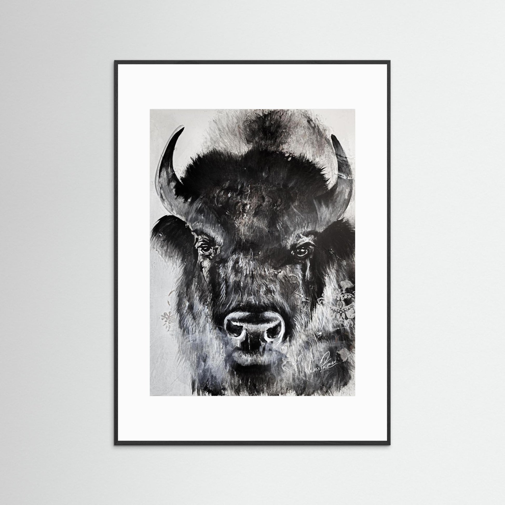 Fine Art Paper Print - Puissance Sacré / Sacred Power B&W